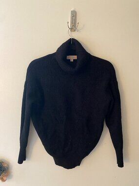 Philosophy black turtleneck sweater